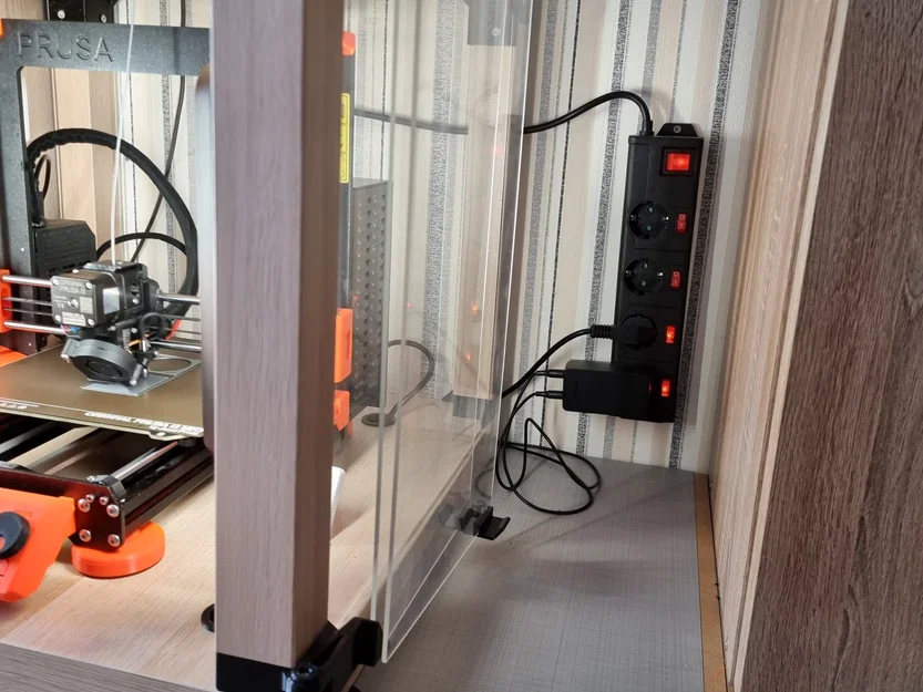 Cửa trượt cho tủ Prusa Lack không cần ray dẫn - Image 4