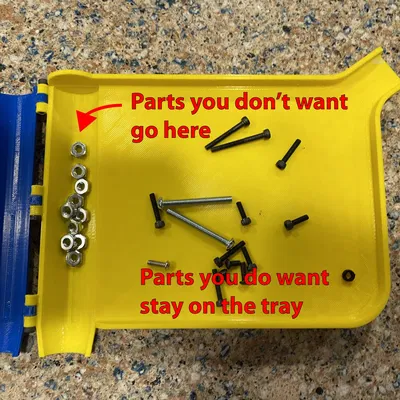 Khay đếm thuốc và phân loại linh kiện cho dược sĩ