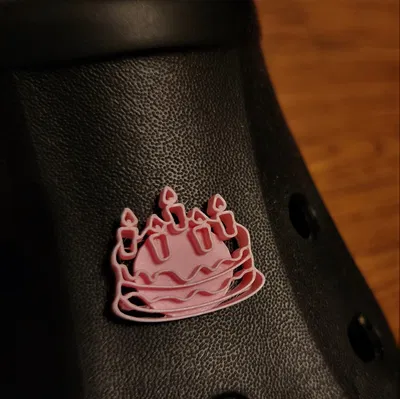 Charm bánh croc độc đáo làm từ tinker cad