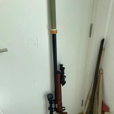 Bộ giảm thanh bằng tre cho súng airsoft A&K M24