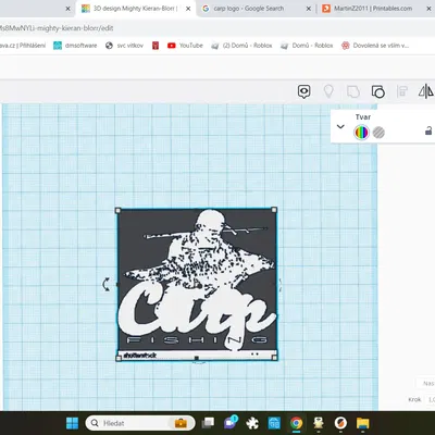 Cá chép câu cá với người đánh cá