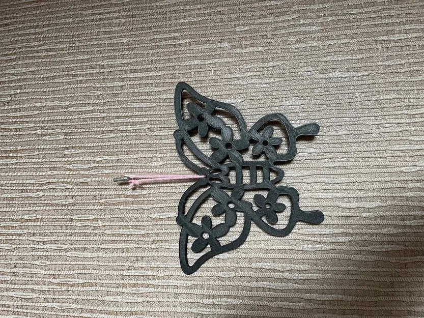 Cánh bướm trang trí treo tường đơn giản - Image 1