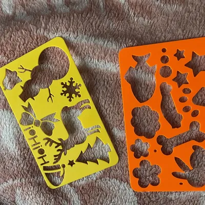 Bộ khuôn vẽ cho trẻ em