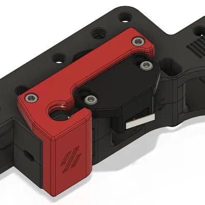 Giá đỡ umbilical M12 cho động cơ A Voron 2.4 với khe cáp