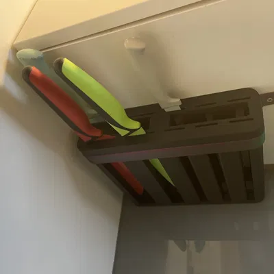 Giá đỡ dao lắp dưới thùng cho bếp nhỏ