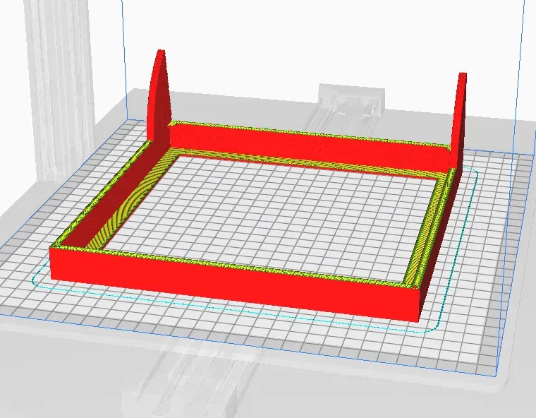 Khung hình trang trí bằng sequins 200mm x 200mm x 18.5mm - Image 4