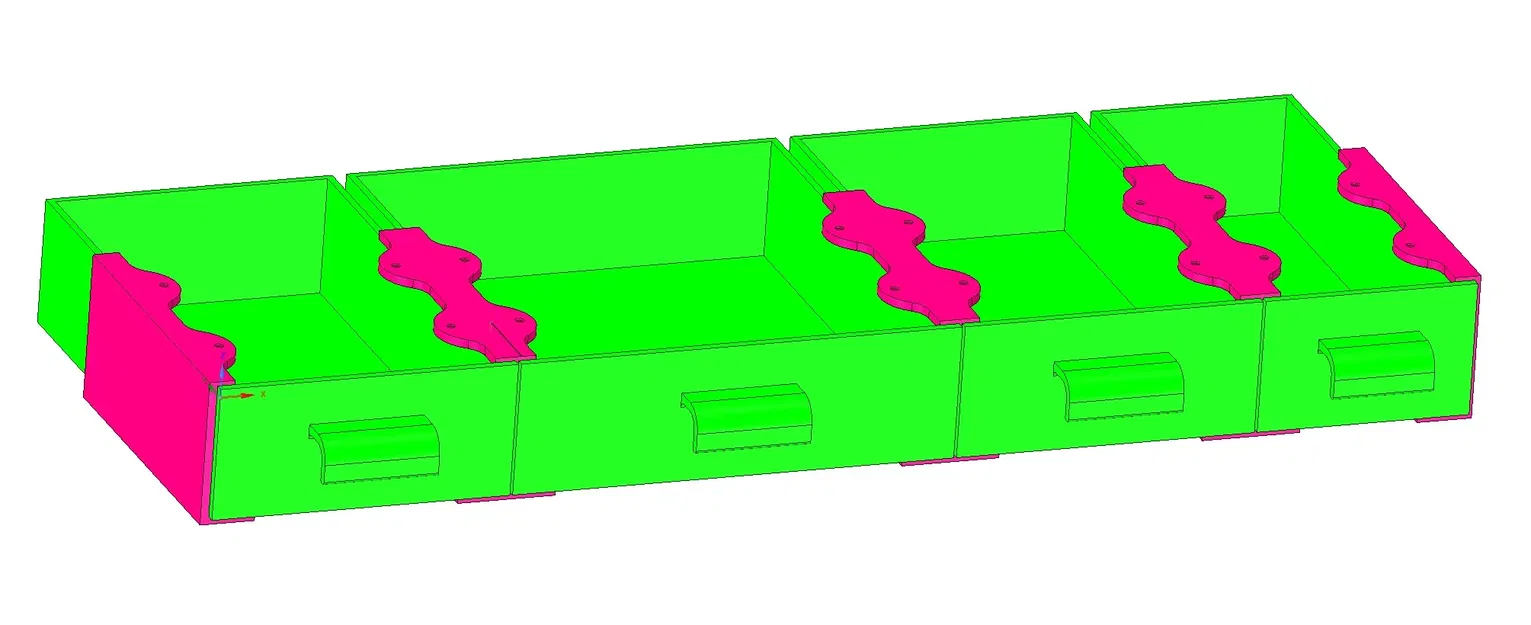 Ngăn kéo Ikea Lack cho bàn Ikea nổi tiếng - Image 3