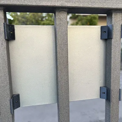 Giá đỡ kẹp biển số nhà bằng PETG