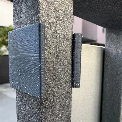 Giá đỡ kẹp biển số nhà bằng PETG