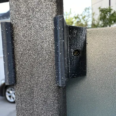 Giá đỡ kẹp biển số nhà bằng PETG