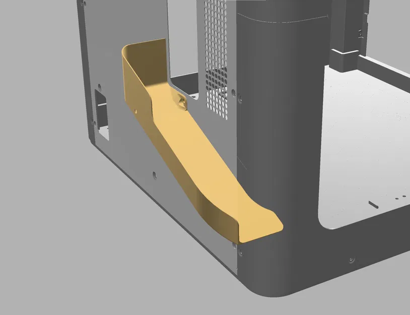 Bambu Lab Poop Chute - Thiết kế tối giản cho máy in 3D - Image 1