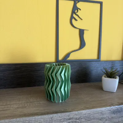 Bình hoa đơn giản cho chế độ in bình xoắn ốc