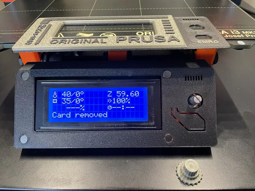 Mặt trước thay thế nhanh cho màn hình LCD Prusa Mk2 Mk3 - Image 3