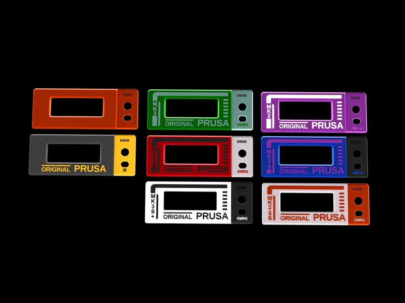 Mặt trước thay thế nhanh cho màn hình LCD Prusa Mk2 Mk3 - Image 4