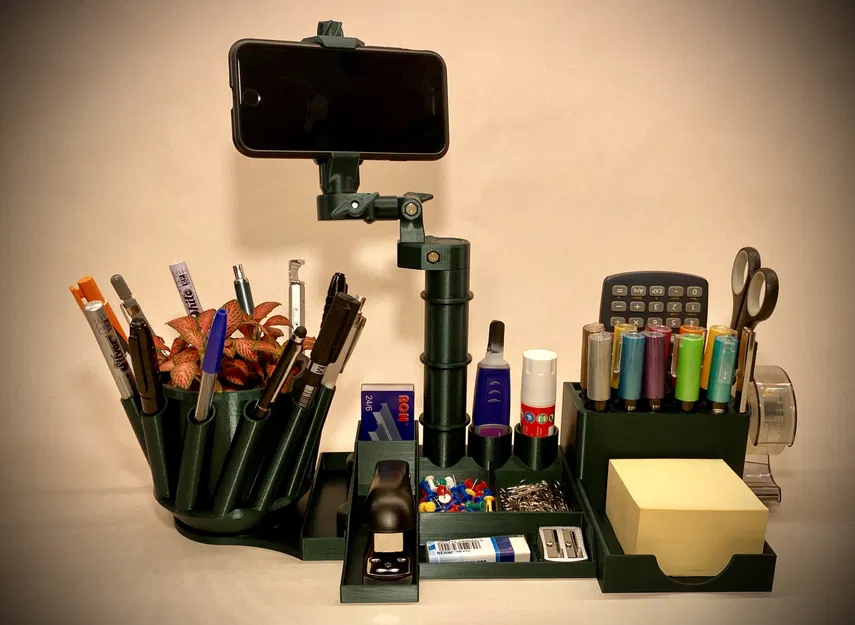 Giá đỡ điện thoại và tổ chức văn phòng đa năng - Image 6