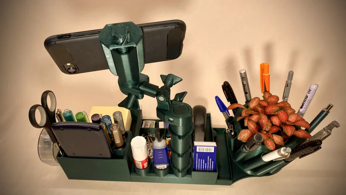 Giá đỡ điện thoại và tổ chức văn phòng đa năng - Image 7