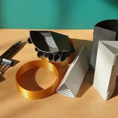 Giá đỡ bút kiểu chậu hoa đa năng với ngăn chia