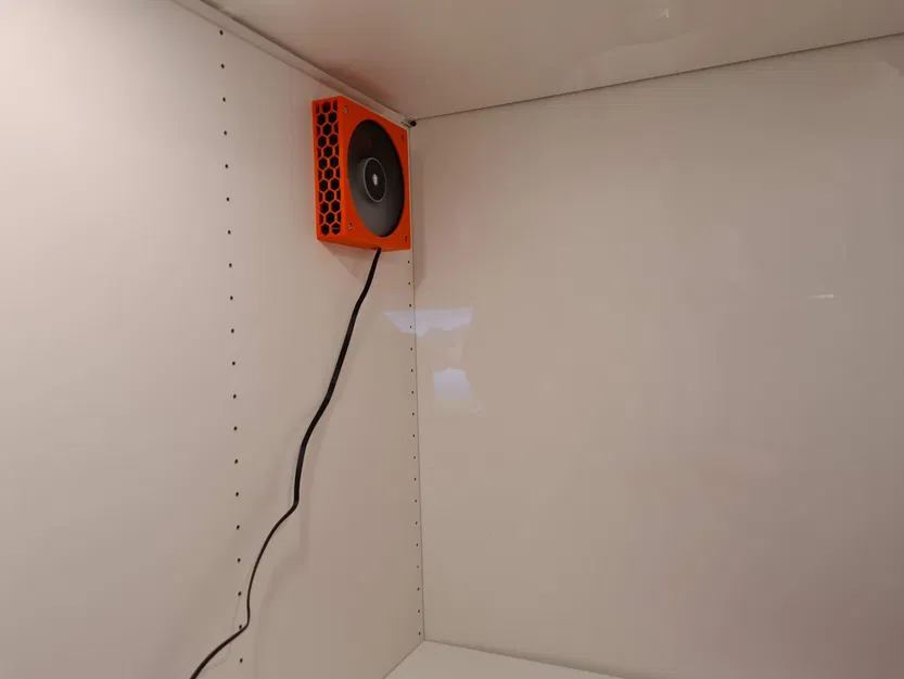 Quạt 120mm IKEA Platsa với bộ lọc cho hộp máy in - Image 4