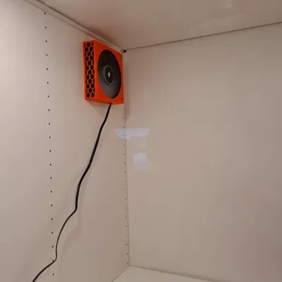 Quạt 120mm IKEA Platsa với bộ lọc cho hộp máy in