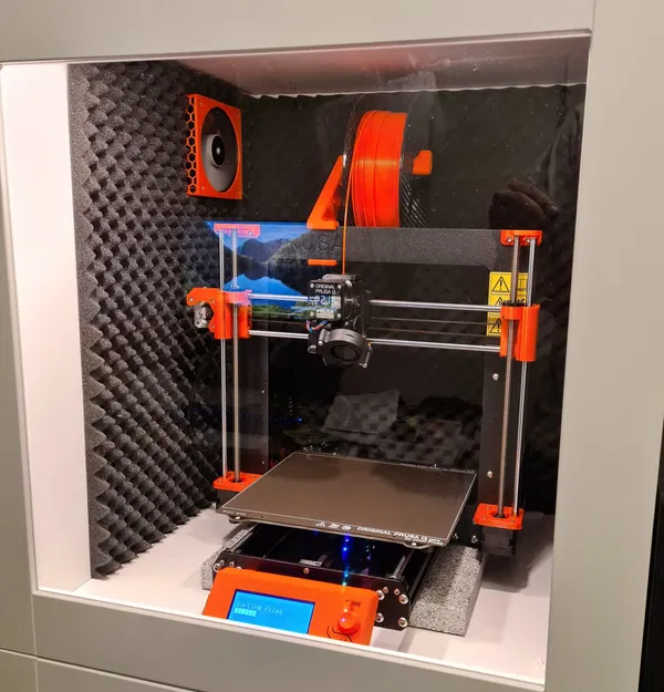 Quạt 120mm IKEA Platsa với bộ lọc cho hộp máy in - Image 6