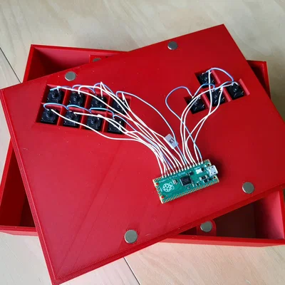 Bộ điều khiển Hitbox với công tắc Cherry MX v1