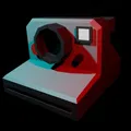 Máy ảnh Polaroid low poly tùy chỉnh theo ý thích - Thumbnail 2