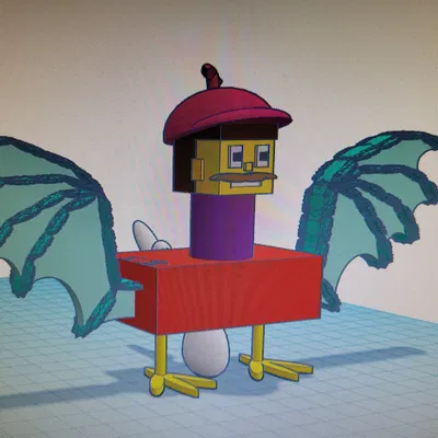 Nhân vật chim Curan độc đáo của GXS