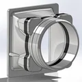Bộ chuyển đổi ống thông gió 4 inch cho máy in Bambu Labs X1 - Thumbnail 3