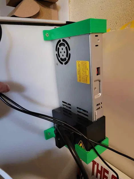 Giá đỡ nguồn Ender 3 lắp bên hông máy in 3D - Image 1