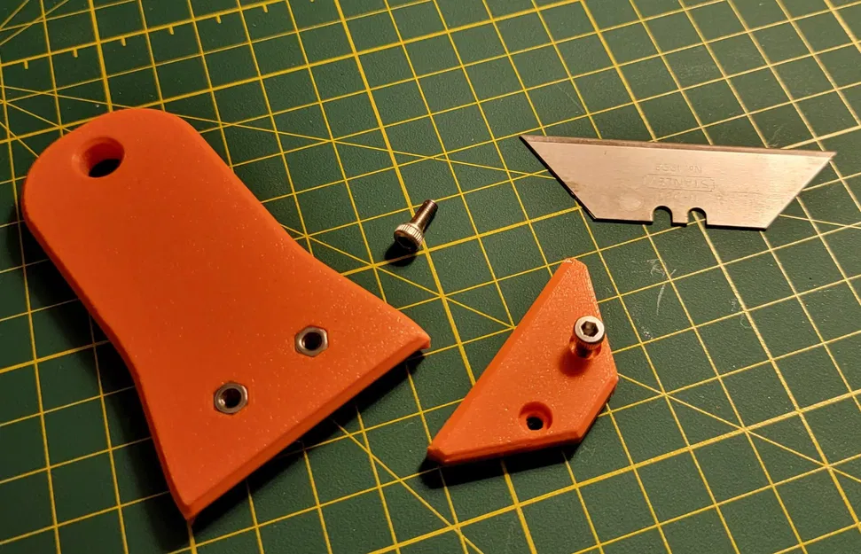 Công cụ cạo sắc bén với lưỡi dao utility tiêu chuẩn - Image 2