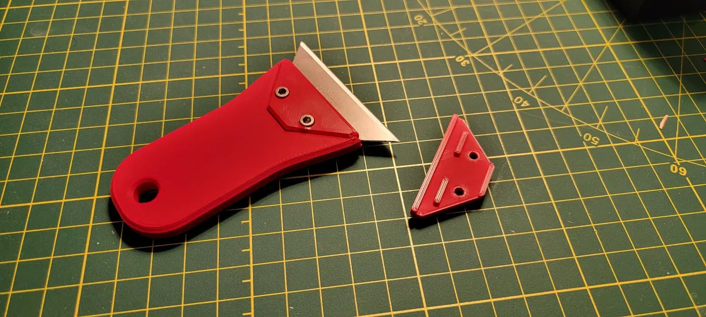 Công cụ cạo sắc bén với lưỡi dao utility tiêu chuẩn - Image 3