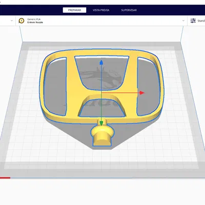 Nắp trang trí mui xe Honda 3D