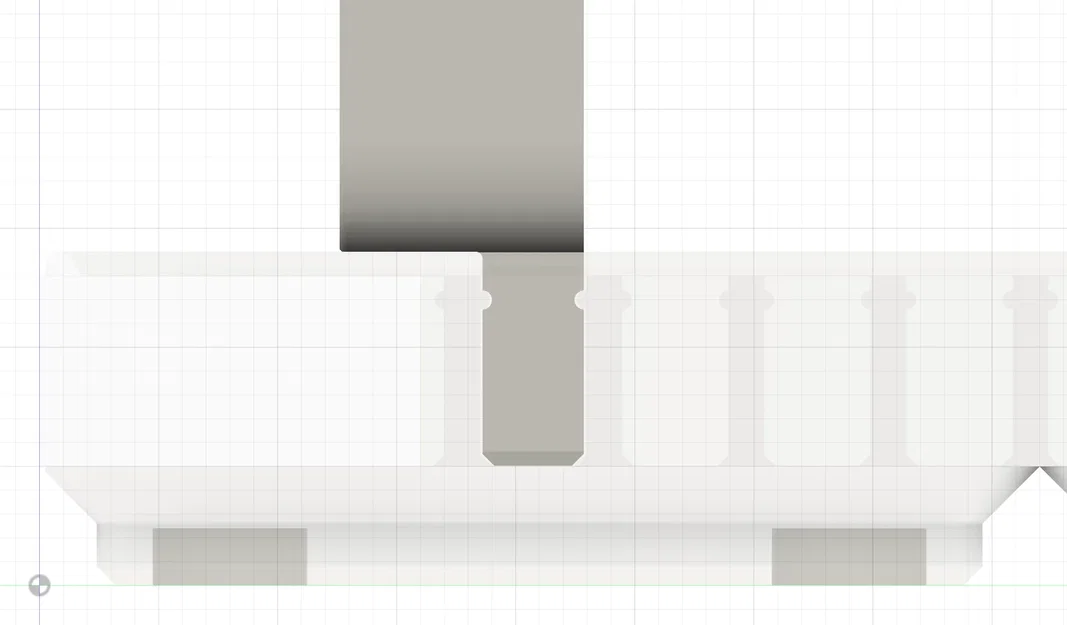 Giá đỡ dây nhảy Gridfinity điều chỉnh độ dài với 10 khe cắm - Image 3