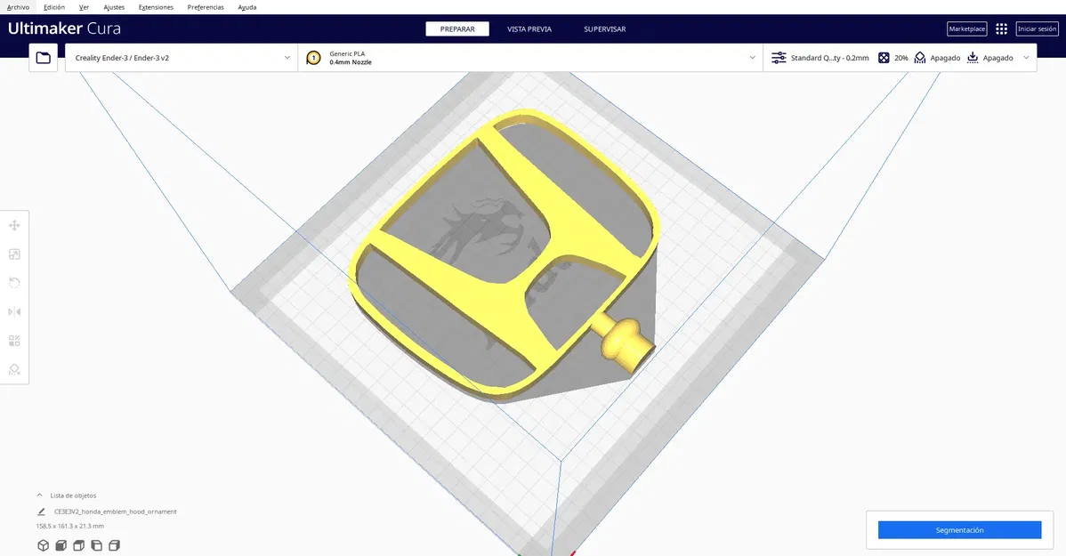 Nắp trang trí mui xe Honda 3D - Image 4