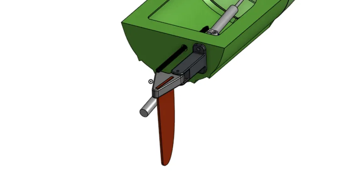 Cánh lái nhỏ cho thuyền điều khiển từ xa tự chế - Image 2