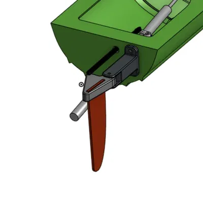 Cánh lái nhỏ cho thuyền điều khiển từ xa tự chế