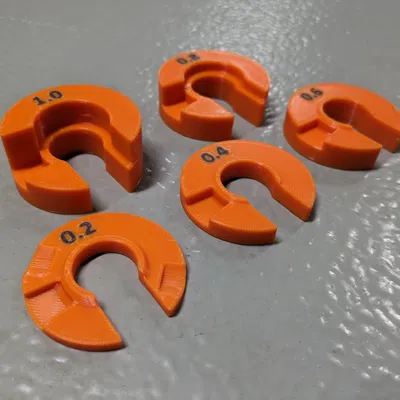 Bộ 5 miếng đệm thể tích cho giảm xóc Fox Float X (2022+)