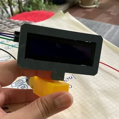 Giá đỡ mô-đun động cơ DC màu vàng