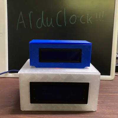 Đồng hồ kỹ thuật số ArduClock DIY kích thước lớn