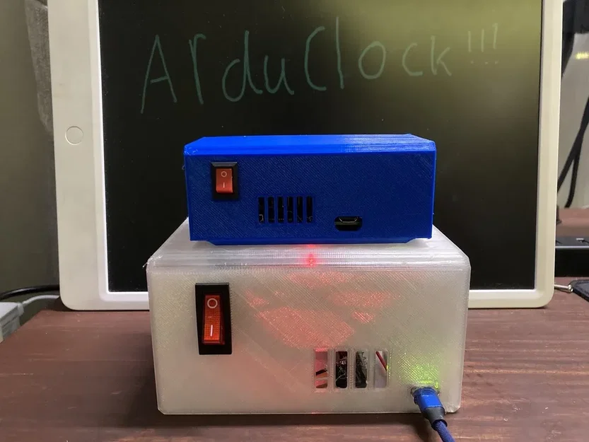 Đồng hồ kỹ thuật số ArduClock DIY kích thước lớn - Image 6