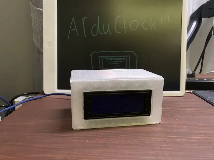 Đồng hồ kỹ thuật số ArduClock DIY kích thước lớn - Image 8