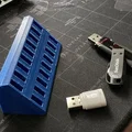 Bộ giá đỡ USB A cho 18 USB và 9 USB dài - Thumbnail 2
