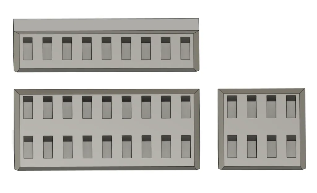 Bộ giá đỡ USB A cho 18 USB và 9 USB dài - Image 5
