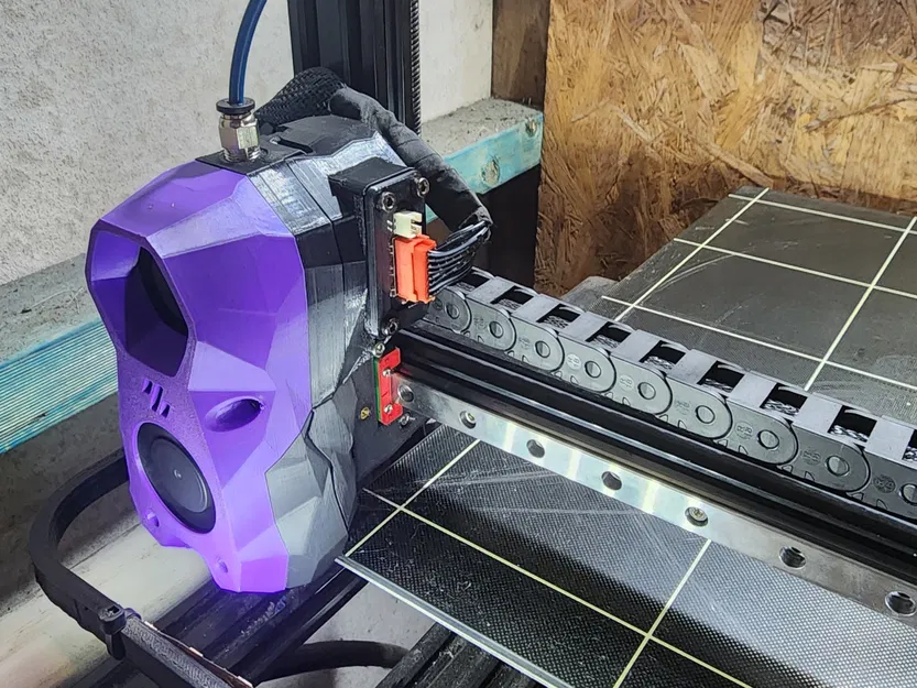 Bộ điều chỉnh Voron Stealthburner cho Anycubic Chiron - Image 1