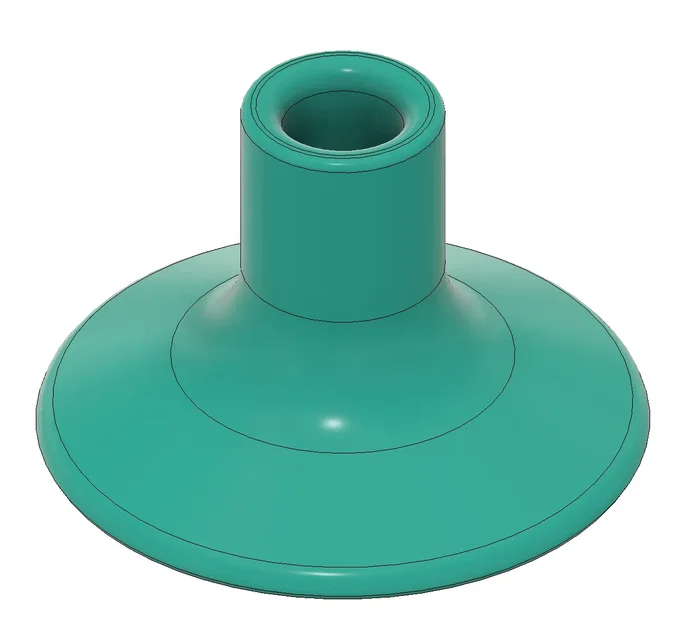 Giá đỡ ống không khí Arizer Solo 2 với ống phễu 60mm mở rộng - Image 2