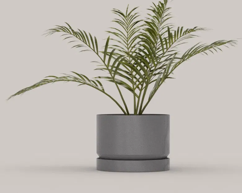 Bộ 21 chậu cây với đế tích hợp cho không gian sống - Image 2