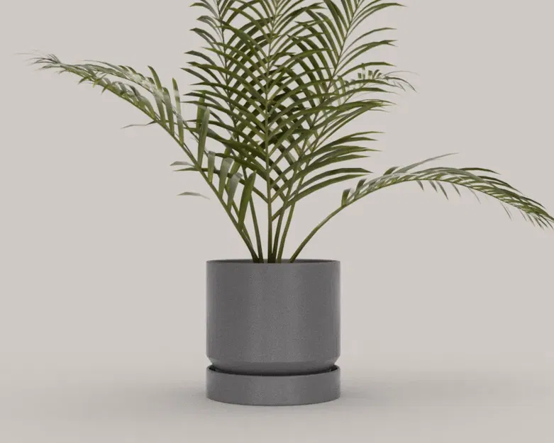 Bộ 21 chậu cây với đế tích hợp cho không gian sống - Image 3