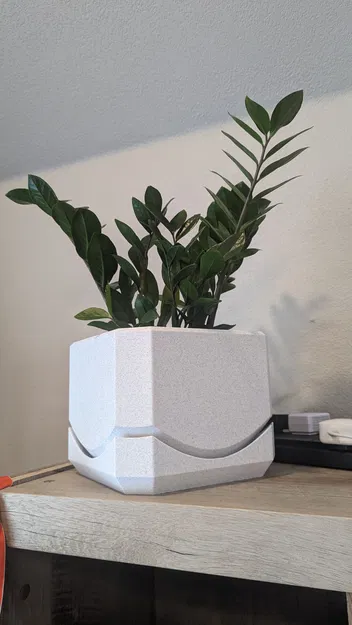 Chậu cây vuông nội thất với hệ thống thoát nước tích hợp - Image 3