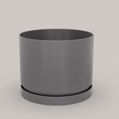 Bộ 21 chậu cây với đế tích hợp cho không gian sống