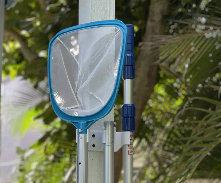 Giá đỡ phụ kiện hồ bơi cho cột deck - Image 1